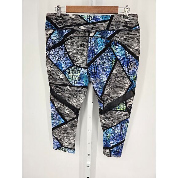 Avia Women's Skinny Multicolor Blended Fiber Mid Rise Athletic Pant Size L - Picture 4 of 4